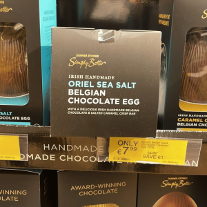 Handmade Easter Eggs by Aines Craft with Oriel's Sea Salt